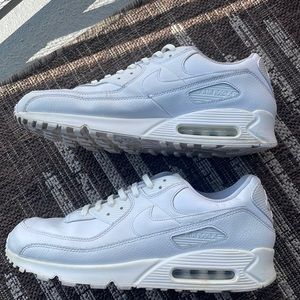 Nike Air Max 90 LTR Size 13 white leather